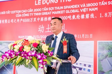 Lễ động thổ dự án đầu tư của Công ty TNHH Great Market Global Việt Nam