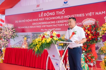 科汇工业越南工厂扩建项目奠基仪式