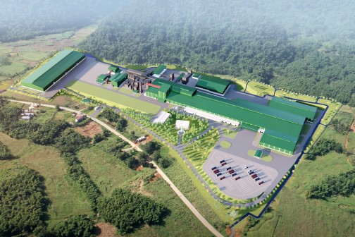 Nhà máy sản xuất ván tre ép OSB staBOO Thanh Hóa