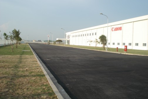 Construction Project of Canon Electronics Vietnam Co., Ltd Factory