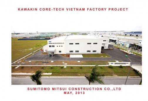 Dự án xây dựng Nhà máy Kawakin Core-Tech Việt Nam