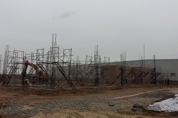 Cập nhật tình hình thi công tháng 10/2016 – Dự án xây dựng Nhà máy giai đoạn 3 cho Công ty TNHH Yokowo Việt Nam