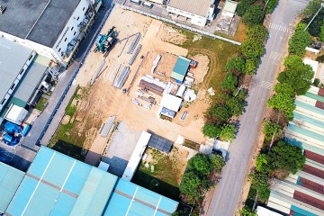 Construction progress updated in March 2023 - TOYO INK COMPOUNDS Vietnam Factory Project Phase 3