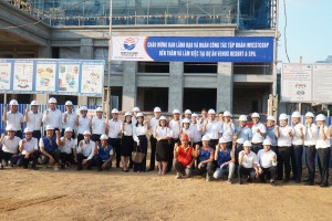 Ban Lãnh đạo Tập đoàn thăm và làm việc tại Dự án: Khu du lịch sinh thái và nghỉ dưỡng Venus Resort 
