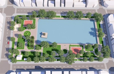 Dự án Cải tạo, nâng cấp công viên Thanh Quảng (di tích lịch sử địa điểm nhà máy đèn), phường Ba Đình, thành phố Thanh Hóa