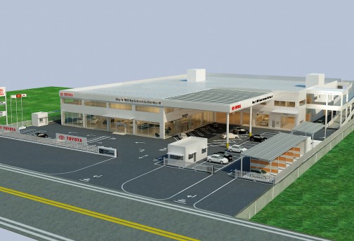 Dự án xây dựng Phòng trưng bày Toyota Hiroshima Vĩnh Phúc