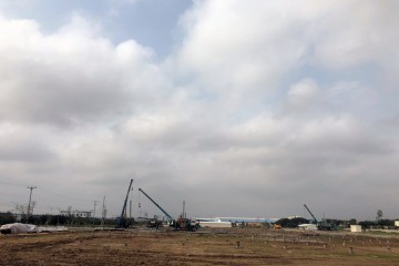 2020 年 2 月份 更新施工进度 - Ramatex Nam Dinh 纺织服装厂项目第二阶段