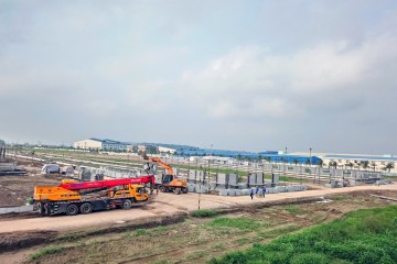 更新 2019 年 3 月份 的施工进度 - Nam Dinh Ramatex 纺织服装厂项目