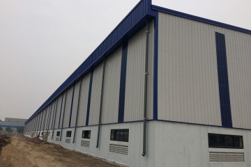 佰思光学工厂建设项目于 2017 年 10 月份施工情况