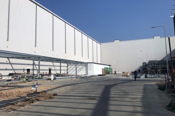 更新 2019 年 4 月 份 的施工进度 -  Meranti 有限公司 的 JFE Meranti 工厂 项目