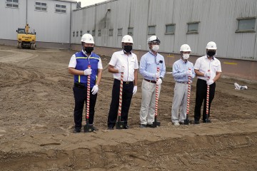 越南 Yokowo 有限公司工厂项目第 4 期奠基仪式