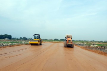 2020 年 9 月更新施工进度 - 清华省东山县东溪社同南新居民区基础设施项目