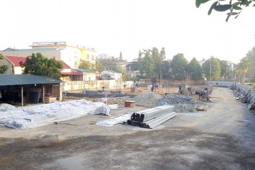 更新 2019 年 11 月的施工进度-寿春县传统馆项目