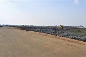 2020 年 11 月更新施工进度 - 清华省东山县东溪社同南新居民区基础设施项目