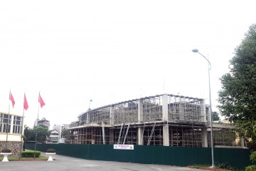 更新 2019 年 12 月的施工进度-寿春县传统馆项目