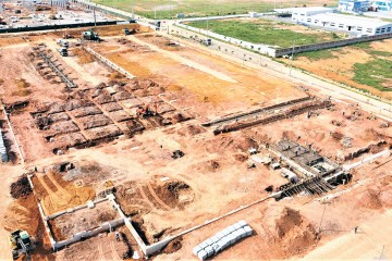 2021 年 06 月份更新施工进度 – 环保型工艺装饰品生产项目