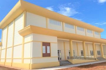 2021 年 07 月份更新施工进度 - 寿春县 Tho Xuan 4 高中多功能房项目