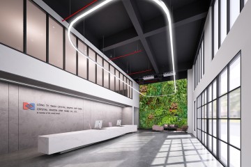 由 INVESTCORP 施工的 Crystal Martin (越南)办公楼项目在许多国际信誉建筑网站上发布