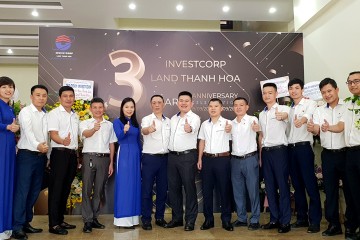 清化 INVESTCORP Land 成立 3 周年的庆祝活动