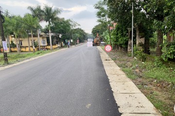 2021 年 09 月份更新施工进度 - 修复清化省 QL47B 公路 Km3+00 -:- Km10+500 路段的路基、路面及排水系统损坏