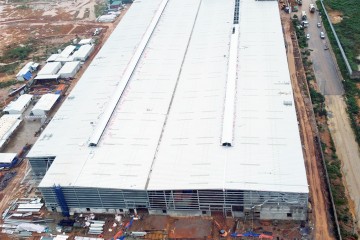 2021 年 10 月份更新施工进度 – 环保型工艺装饰品生产项目