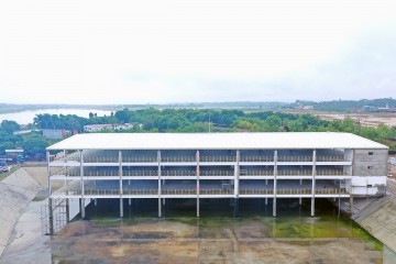 2021 年 10 月更新施工进度 - 益达制衣工厂项目-第三期-餐厅、车棚工程