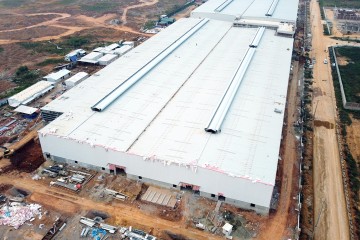 2021 年 11 月份更新施工进度 – 环保型工艺装饰品生产项目