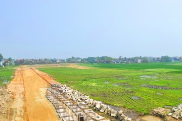 2022 年 03 月份更新的施工进度 - 清化省清化市广东社居民区基础设施项目