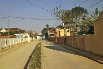 2023年1月份更新施工进度 -寿春县长春乡到周河左堤的救援路改造升级工程