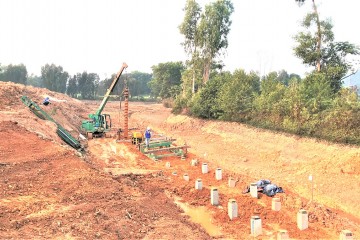 2023年1月份更新的施工进度–永福省福安市玉清乡岱来生态住宅区及度假别墅项目