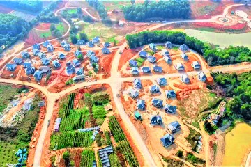 2023年02月份更新施工进度–清化省寿春县寿林乡梅星度假村项目